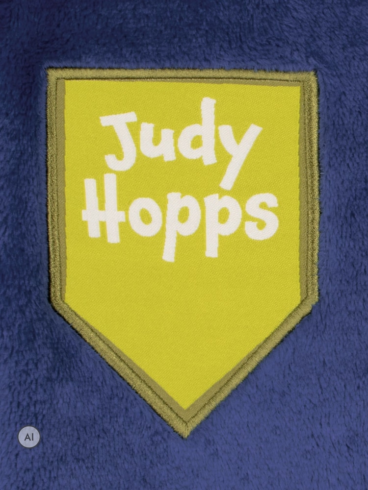 Character Blue Disney Zootropolis Judy Hopps Onesie 3D Ears Set - Image 12 of 12 Character Blue Disney Zootropolis Judy Hopps Onesie 3D Ears Set - Image 12 of 12