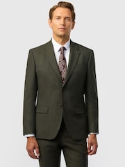 Ted Baker Tailoring Приталений крій Стрейчева фланелева куртка - Image 1 of 4