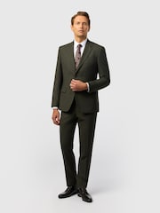 Ted Baker Tailoring Приталений крій Стрейчева фланелева куртка - Image 2 of 4