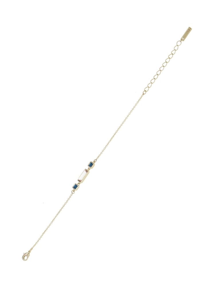 Karen Millen Gold Tone Crystal Baguette Bracelet - Image 6 of 6 Karen Millen Gold Tone Crystal Baguette Bracelet - Image 6 of 6