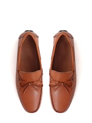 Jones Bootmaker Tan Brown Percival Casual Moccasins - Image 4 of 4