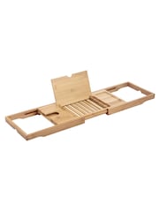 Base de banho extensível de bambu Showerdrape Brooklyn - Imagem 1 de 2