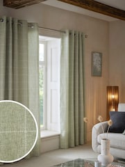 Kariraste zavese z obročki Windowpane - Slika 2 iz 5