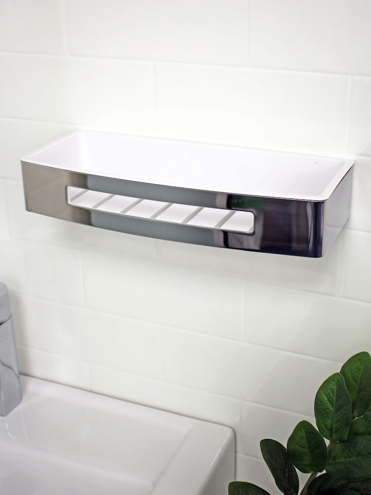 Showerdrape Bagno Rust Proof Rectangular Shower Basket - Image 1 of 4