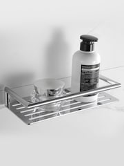 Showerdrape Verso Rust Proof Rectangular Shower Basket - Image 1 of 3