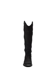 Steve Madden Welsy Boot Black Suede - Image 3 of 4
