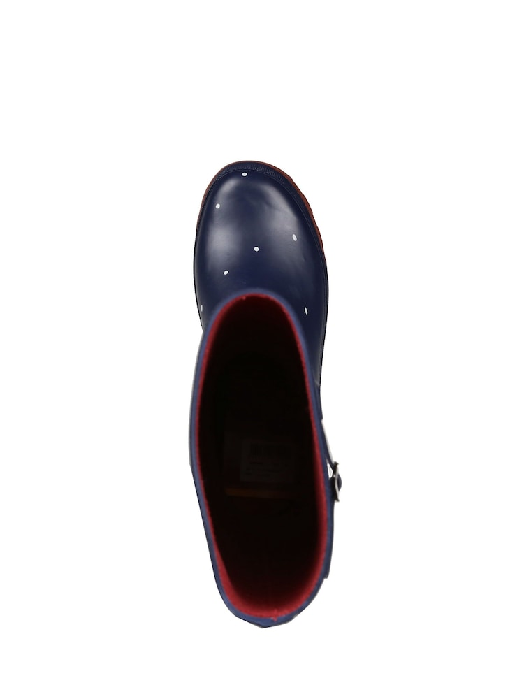 Regatta Blue/White Spot Ladies Fairweather II Wellies - Image 5 of 6