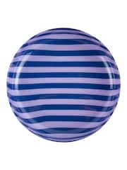 Present Time Cobalt Blue W. Soft Purple Animado Medium Bowl - Image 2 of 2