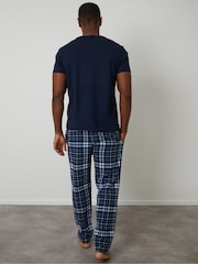 Azul - Threadbare Short Sleeve Pyjamas Set - Imagen 2 de 4