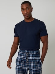 Azul - Threadbare Short Sleeve Pyjamas Set - Imagen 3 de 4