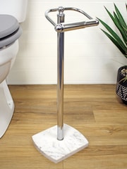 Showerdrape White Octavia Toilet Roll Holder - Image 1 of 2