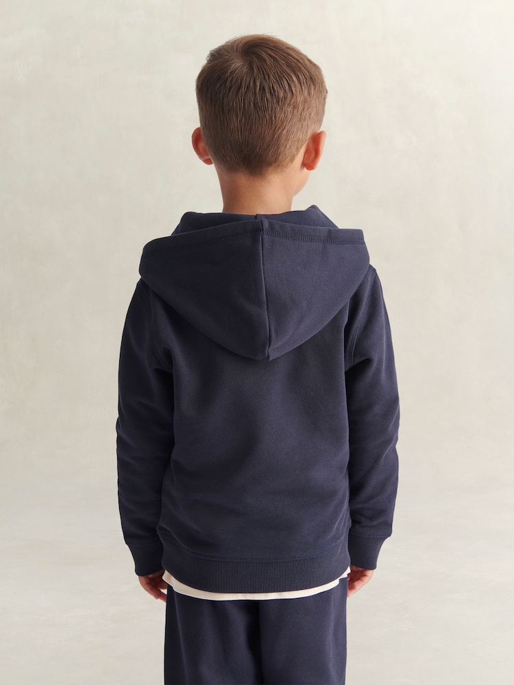 Azul - Sudadera con capucha GANT Archive Shield - Imagen 2 de 6
