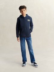 Blau, mittlere Waschung - Jeans mit Straight Fit von Gant - Bild 4 von 8