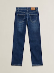 Blau, mittlere Waschung - Jeans mit Straight Fit von Gant - Bild 7 von 8