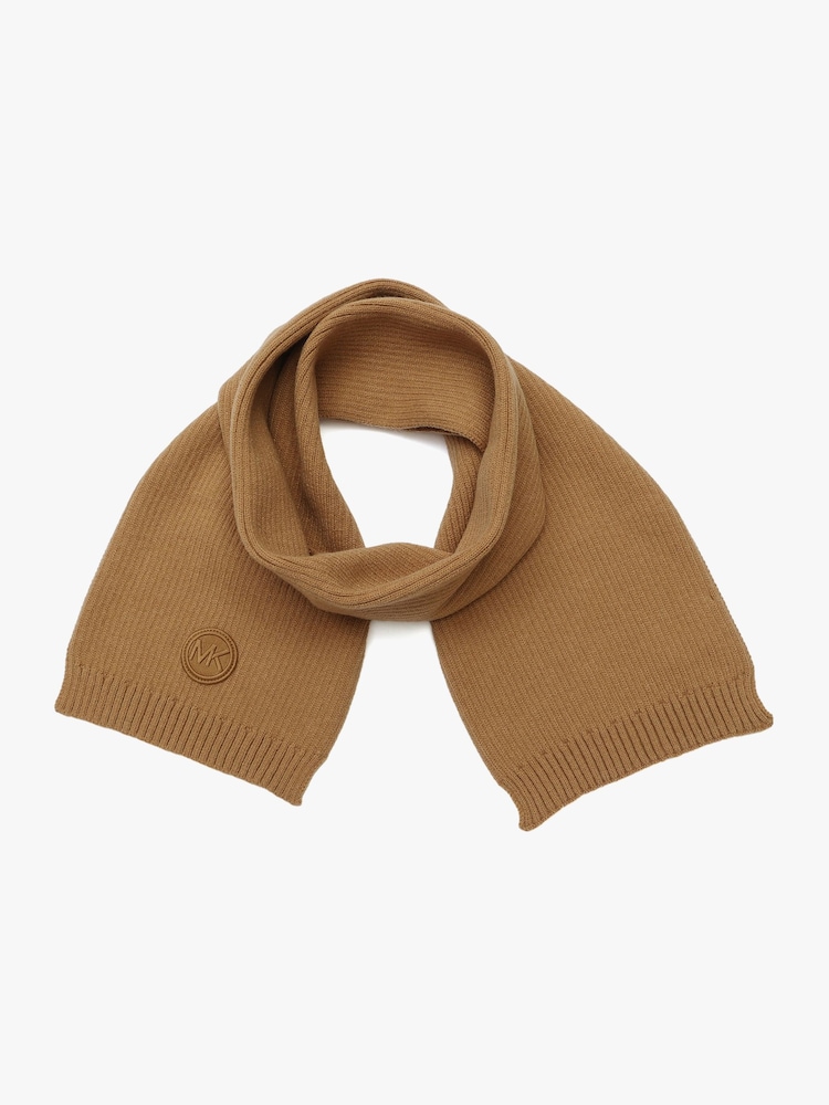 Michael Kors Brown 3D Scarf - Image 1 of 4