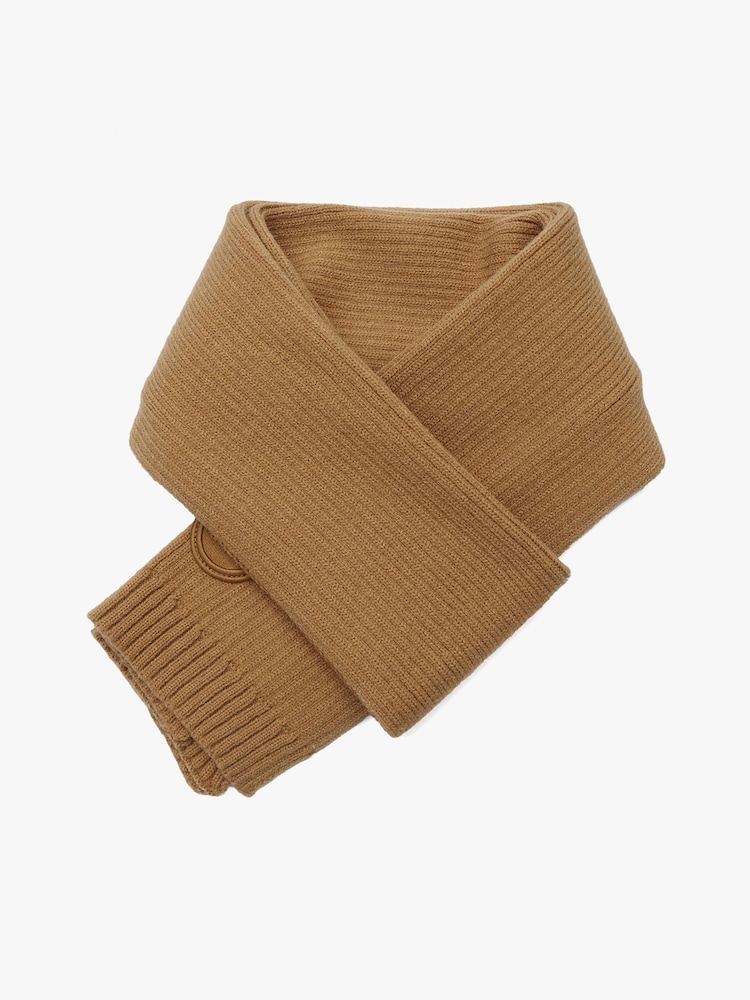 Michael Kors Brown 3D Scarf - Image 4 of 4