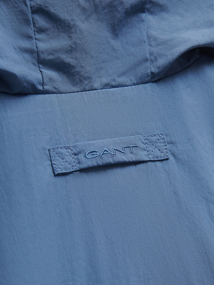 GANT Blue Lightweight Windbreaker Jacket - Image 8 of 8 GANT Blue Lightweight Windbreaker Jacket - Image 8 of 8
