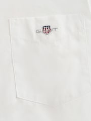 Blanco - Camisa popelina con escudo GANT - Imagen 6 de 6