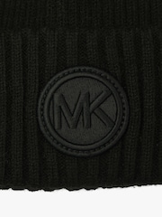 Michael Kors Black 3D Cuff Hat - Image 4 of 4