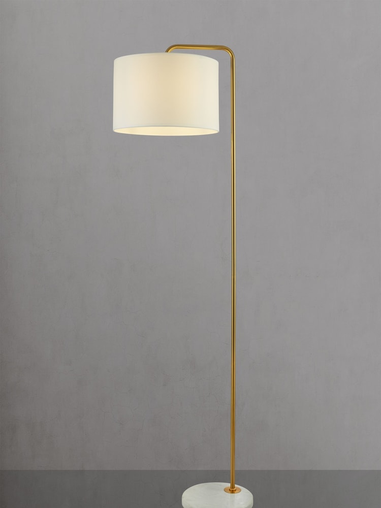 Searchlight Gold Suud Floor Lamp - Image 1 of 3