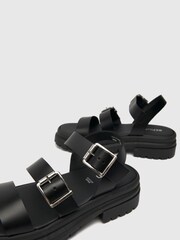 Schuh Tyla Leopard Chunky Sandals - Image 4 of 4