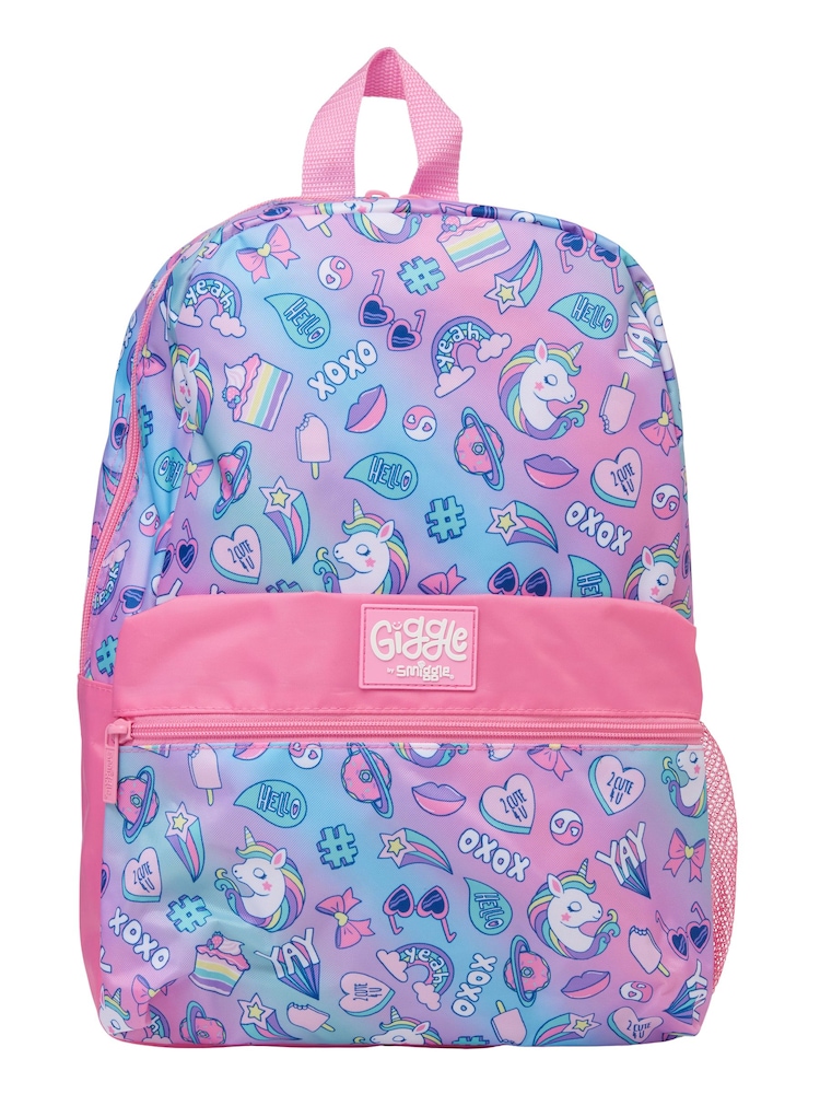 Smiggle Pink/Blue Giggle 4 Piece Bundle Bag - Image 2 of 5 Smiggle Pink/Blue Giggle 4 Piece Bundle Bag - Image 2 of 5
