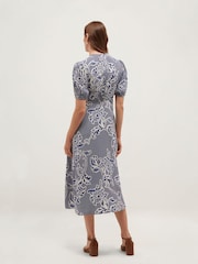 Hobbs Blue Sidonie Dress - Image 2 of 6