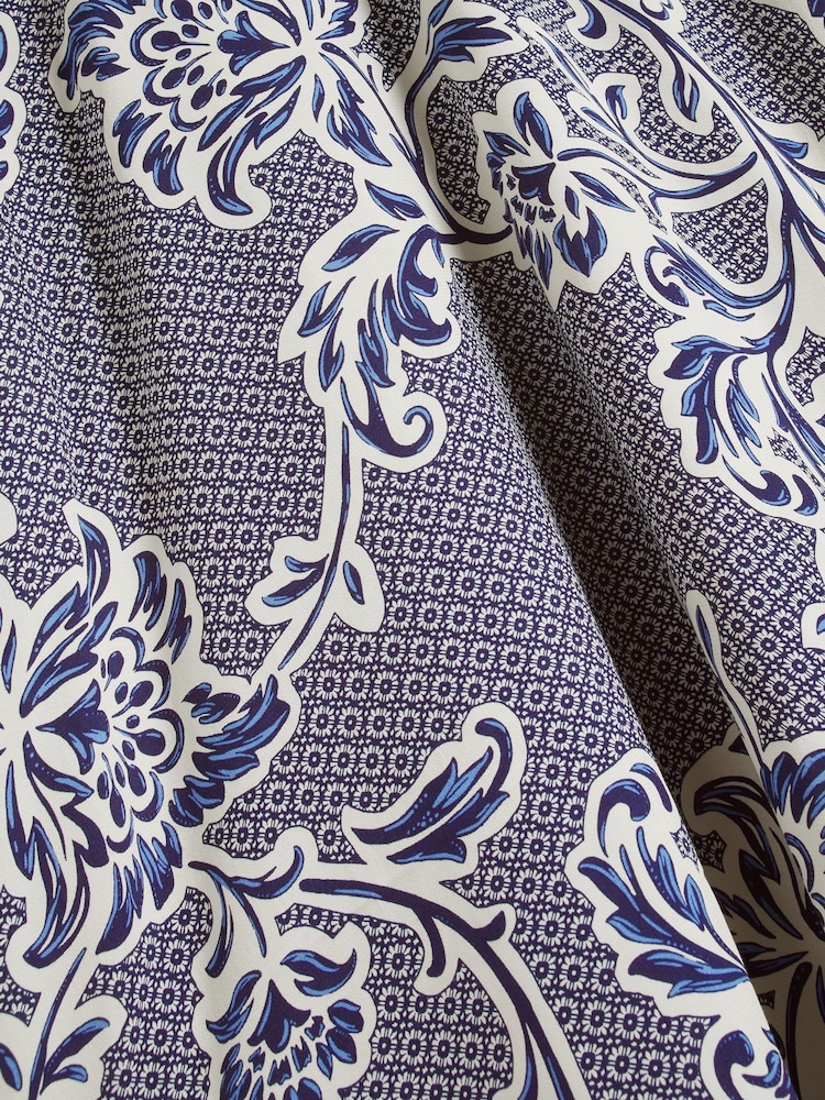 Hobbs Blue Sidonie Dress - Image 6 of 6 Hobbs Blue Sidonie Dress - Image 6 of 6