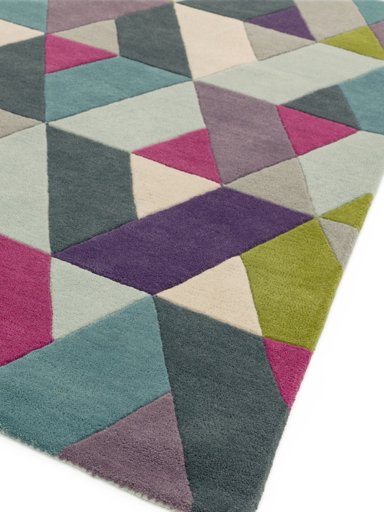 Asiatic Rugs Blue Funk Wool Rug - Image 2 of 6
