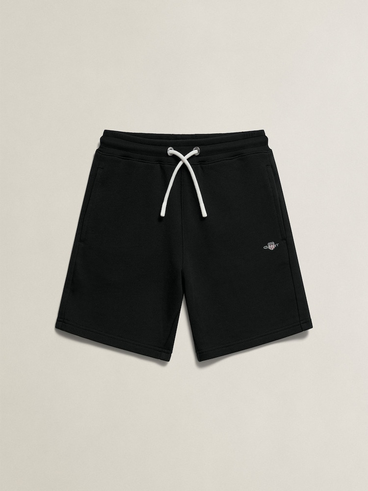 Negro - Pantalones cortos deportivos GANT Shield - Imagen 1 de 2 Negro - Pantalones cortos deportivos GANT Shield - Imagen 1 de 2