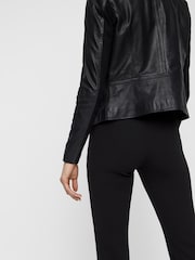 Y.A.S Leather Black Jacket - Image 4 of 5