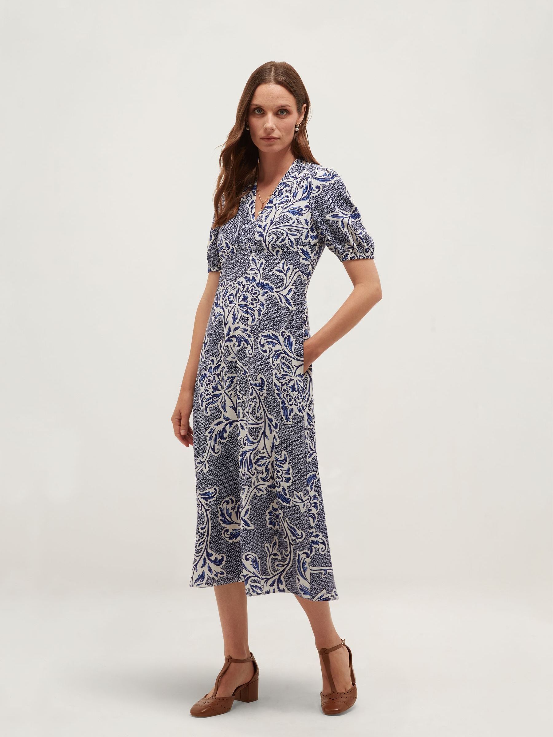Hobbs London Women's Royal Petite Sidonie Dress In | : Size 18 - Image 1