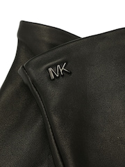 Michael Kors Black Leather Gloves - Image 4 of 4