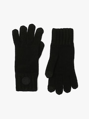Michael Kors Black 3D Gloves - Image 1 of 4