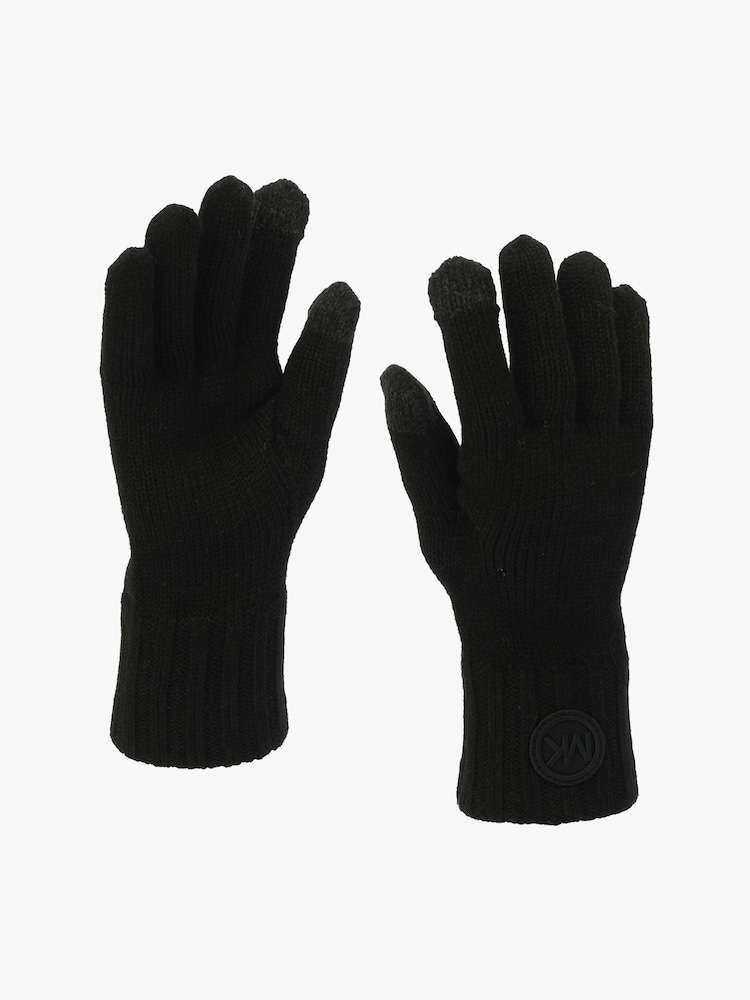 Michael Kors Black 3D Gloves - Image 2 of 4