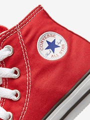 Converse Red Chuck Taylor All Star High Infant Trainers - Image 3 of 4