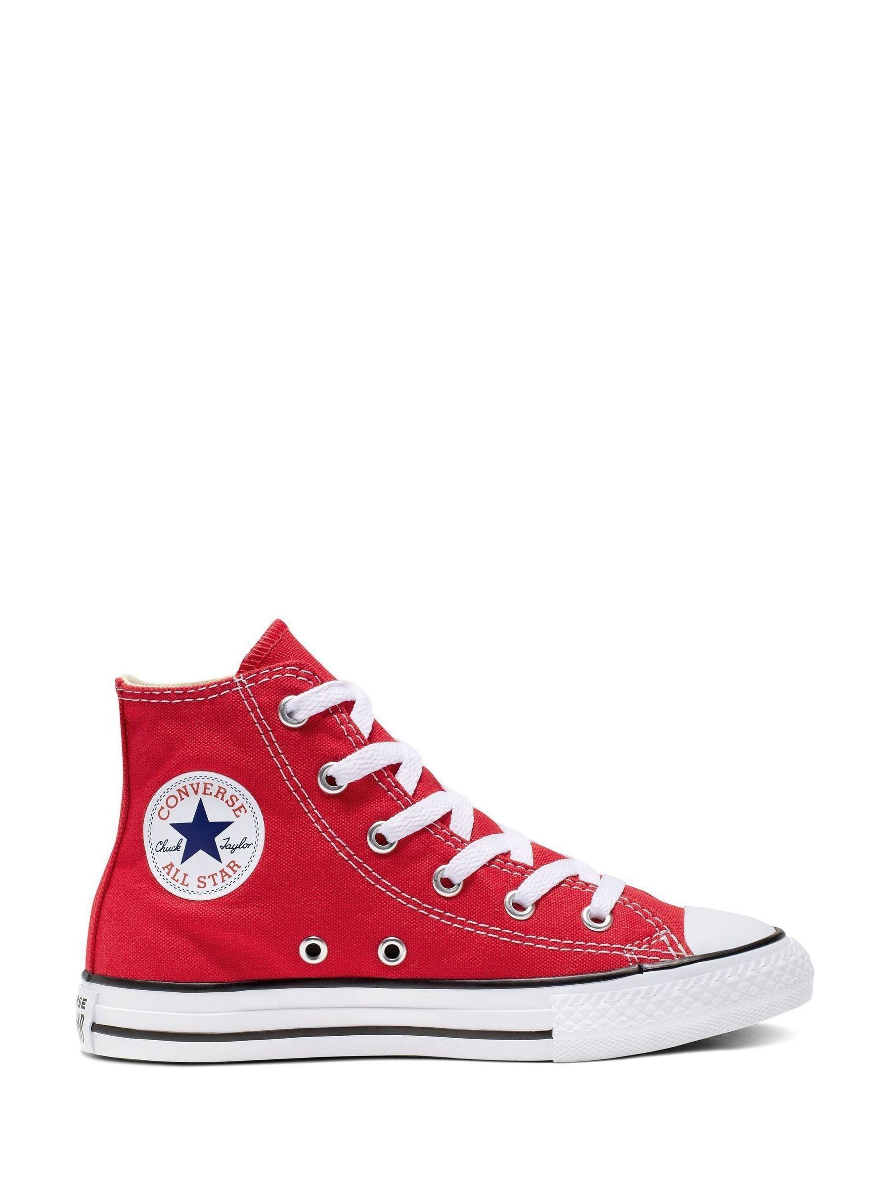 Buy Converse Red Chuck Taylor High Top Junior Trainers from Next Romania