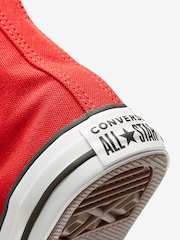 Converse Red Chuck Taylor High Top Junior Trainers - Image 4 of 5
