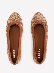 Boden Gold Patti Round Toe Ballet Flats - Image 5 of 5