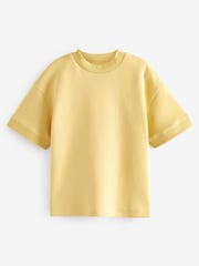 Yellow Relaxed Fit Heavyweight T-Shirt (3-16yrs) - Image 1 of 3