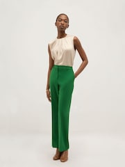 Hobbs Green Petite Haley Trousers - Image 2 of 5