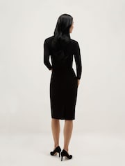 Hobbs Black Petite Lea Skirt - Image 2 of 5