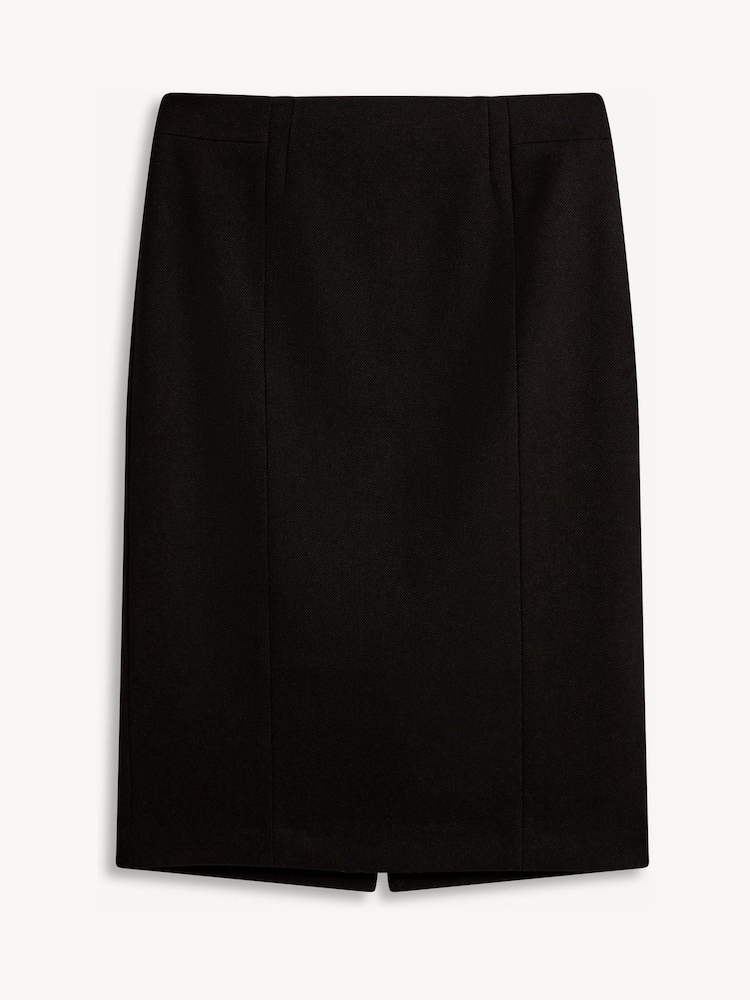 Hobbs Black Petite Lea Skirt - Image 5 of 5 Hobbs Black Petite Lea Skirt - Image 5 of 5