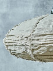 Abigail Ahern Natural Medium Drongo Fabric Shade - Image 2 of 4
