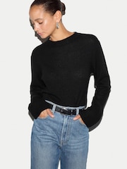 Svart - Jigsaw Cloud Cashmere Eldon Jumper - Bild 1 av 5
