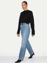 Svart - Jigsaw Cloud Cashmere Eldon Jumper - Bild 2 av 5