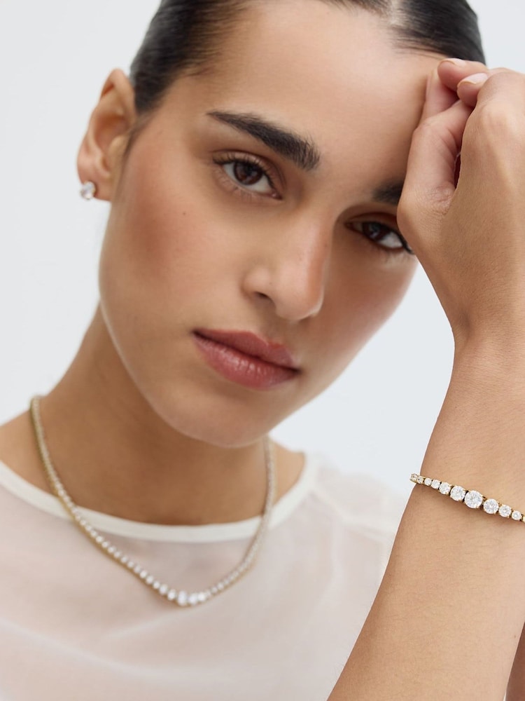 Brățară tenis gradată D.Louise Luxe - Imaginea 2 din 4