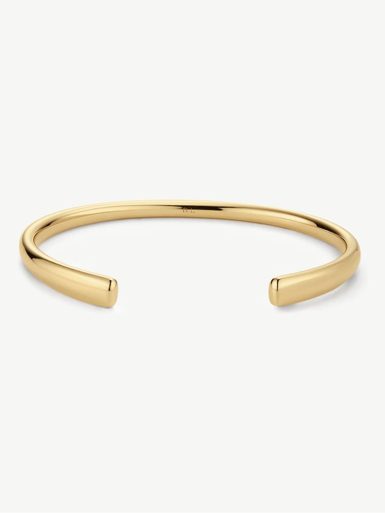 D.Louise Gold Tone Dome Bangle - Image 1 of 2 D.Louise Gold Tone Dome Bangle - Image 1 of 2