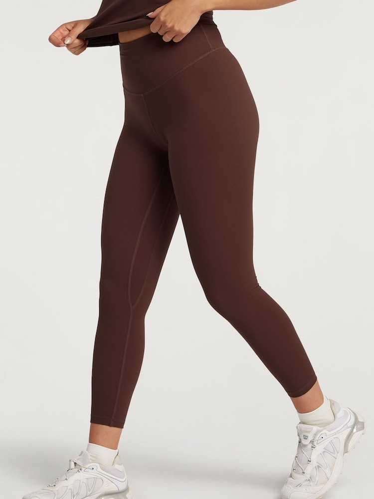 4th Arq Brown 7/8 Length ROWE Leggings - Image 1 of 4 4th Arq Brown 7/8 Length ROWE Leggings - Image 1 of 4