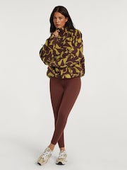 4th Arq Brown/Green Phoenix Half-Zip Fleece - Image 2 of 6